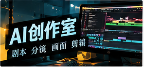AI片场主题画面